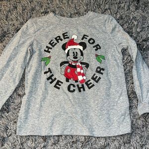 Mickey Mouse holiday shirt 5T🎄❤️